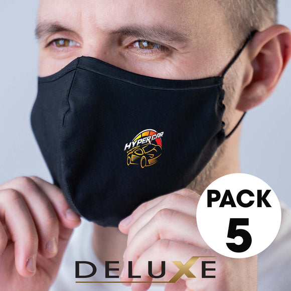 5 Pack - Deluxe Face Masks - LL8897