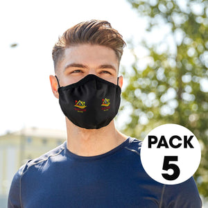 5 Pack - Cooling Face Masks - LL8955