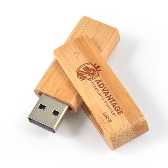 Bamboo USB Flash Drive - LL9602