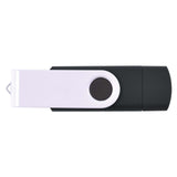 Swivel USB Flash Drive Dual 8GB - LL9607