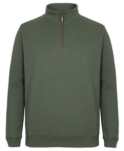 C OF C BRASS 1/2 ZIP SWEAT - S3FSZ