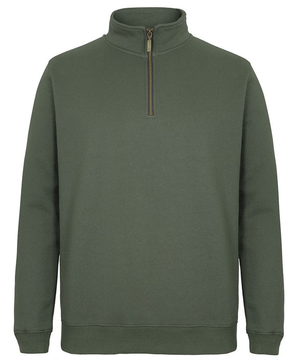 C OF C BRASS 1/2 ZIP SWEAT - S3FSZ