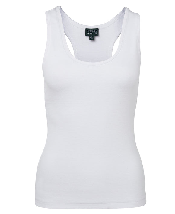 C OF C LADIES ATHLETIC SINGLET - S7LS