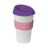 16oz/535ml Plastic Karma Kup Silicon lid - G1962