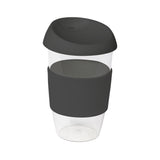 16oz/535ml Clear Plastic Karma Kup with Silicon Lid - G1966